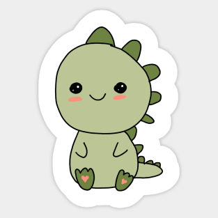 Sweet little dino Sticker